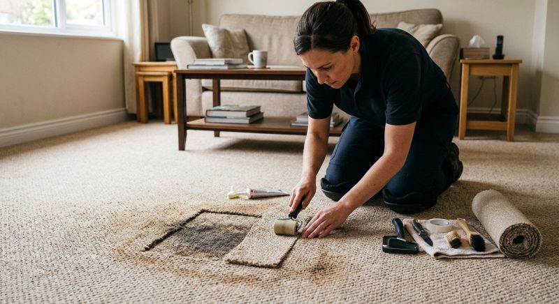 Carpet Hole Repair in Alpharetta, GA