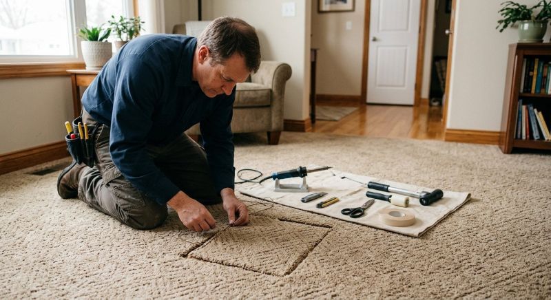 Carpet Burn Repair in Alpharetta, GA