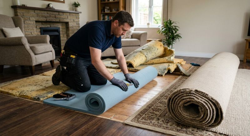 Carpet Underlay Replacement in Alpharetta, GA
