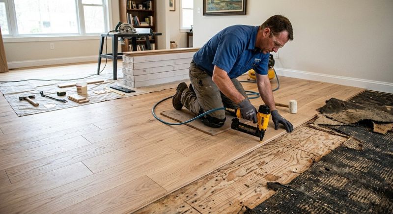 Hardwood Floor Renovation in Austin, TX