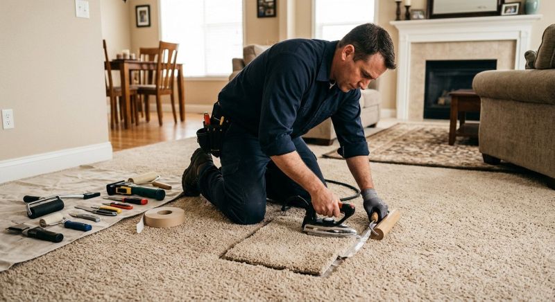 Stair Carpet Repair in Olathe, KS