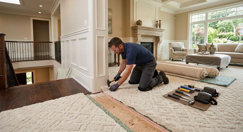 Wool Carpet Installation in Toms River, NJ